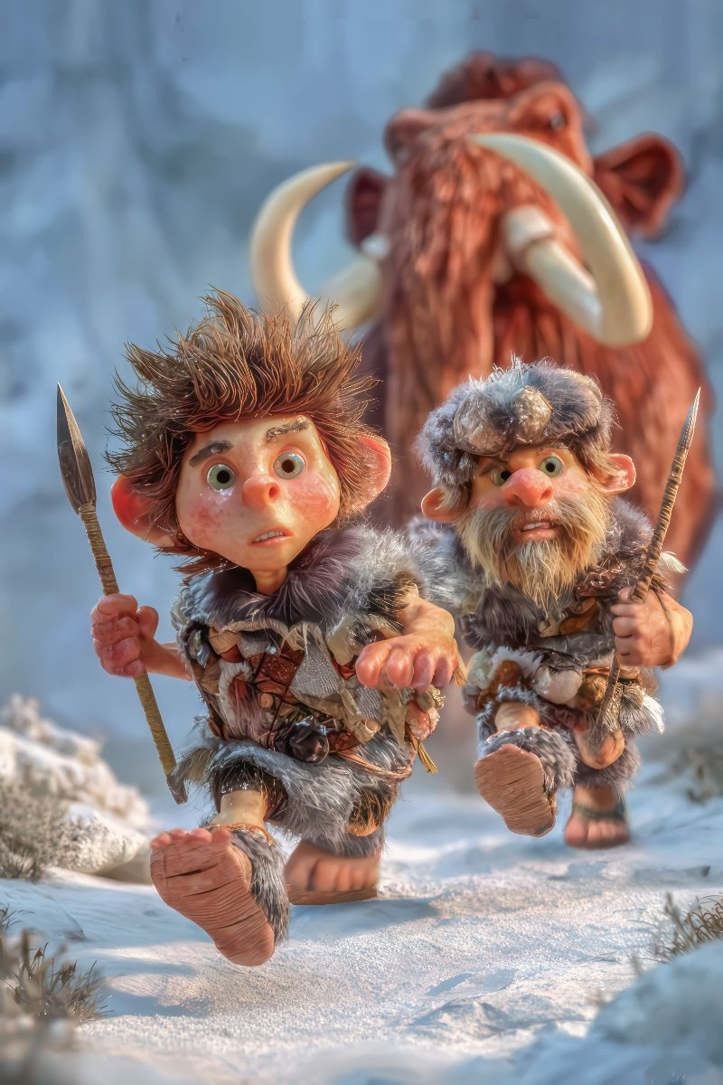 Steinzeitkarikaturen