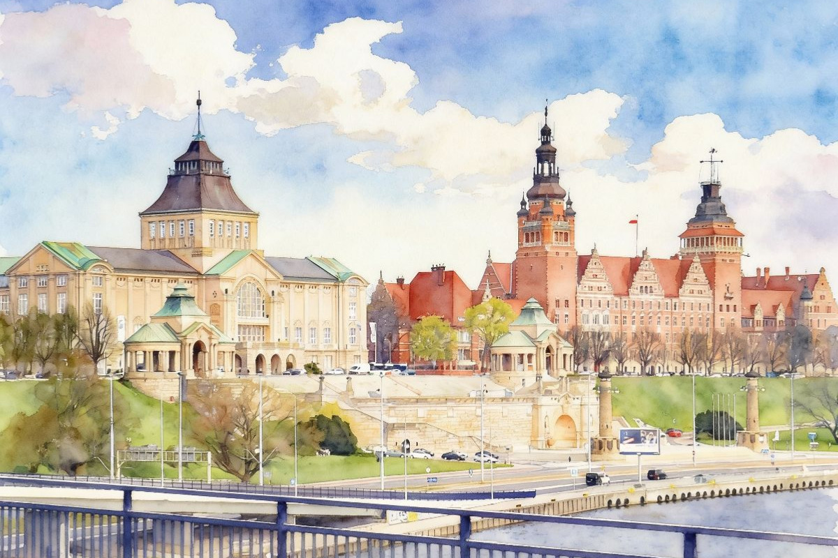 Hakenterrasse Stettin