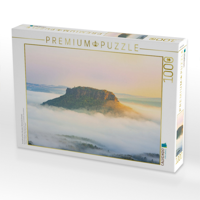 Aussicht auf den Lilienstein, Sächsische Schweiz