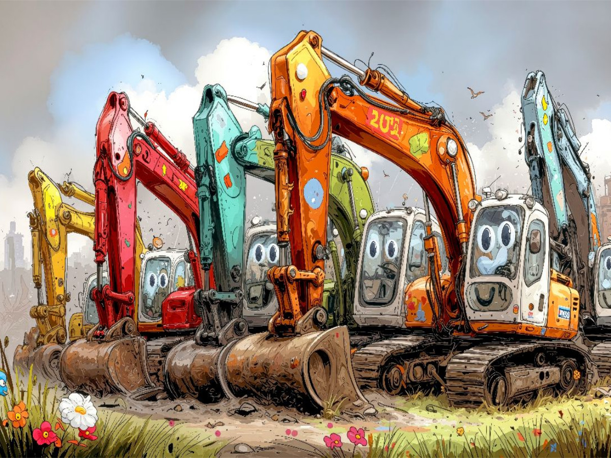 Was wäre das Leben ohne Bagger