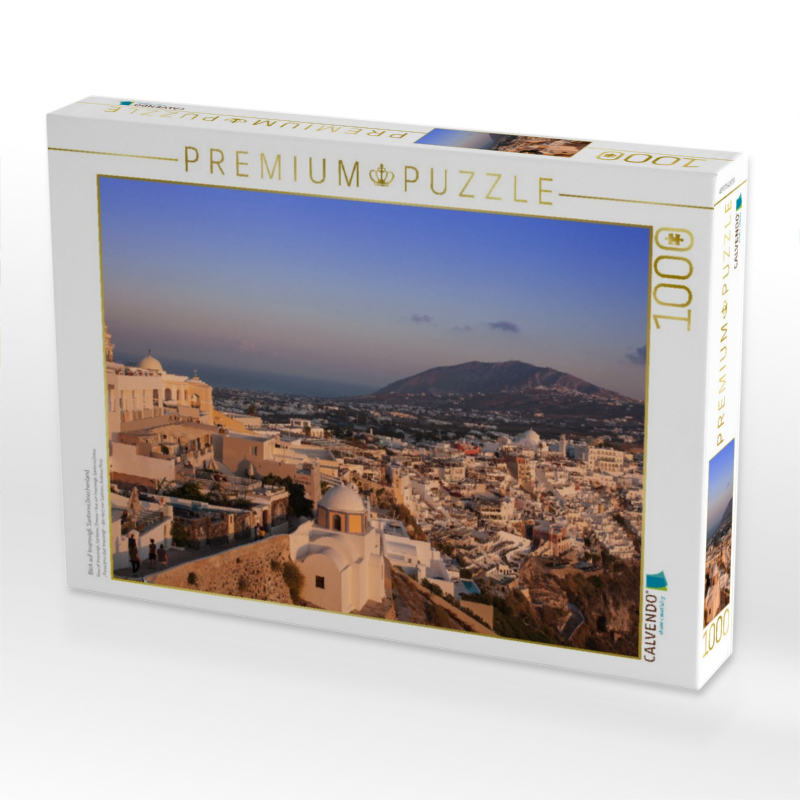 Blick auf Imerovigli, Santorini,Griechenland