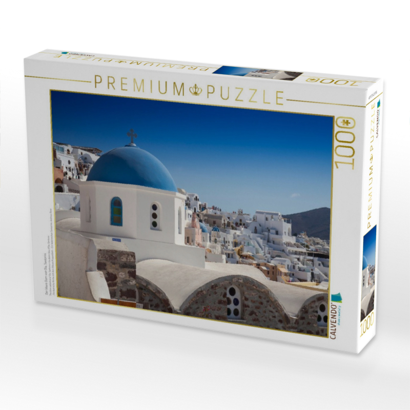 Der blaue Dom von Oia, Santorini