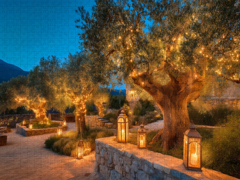 Wenn selbst alte Bäume leuchten