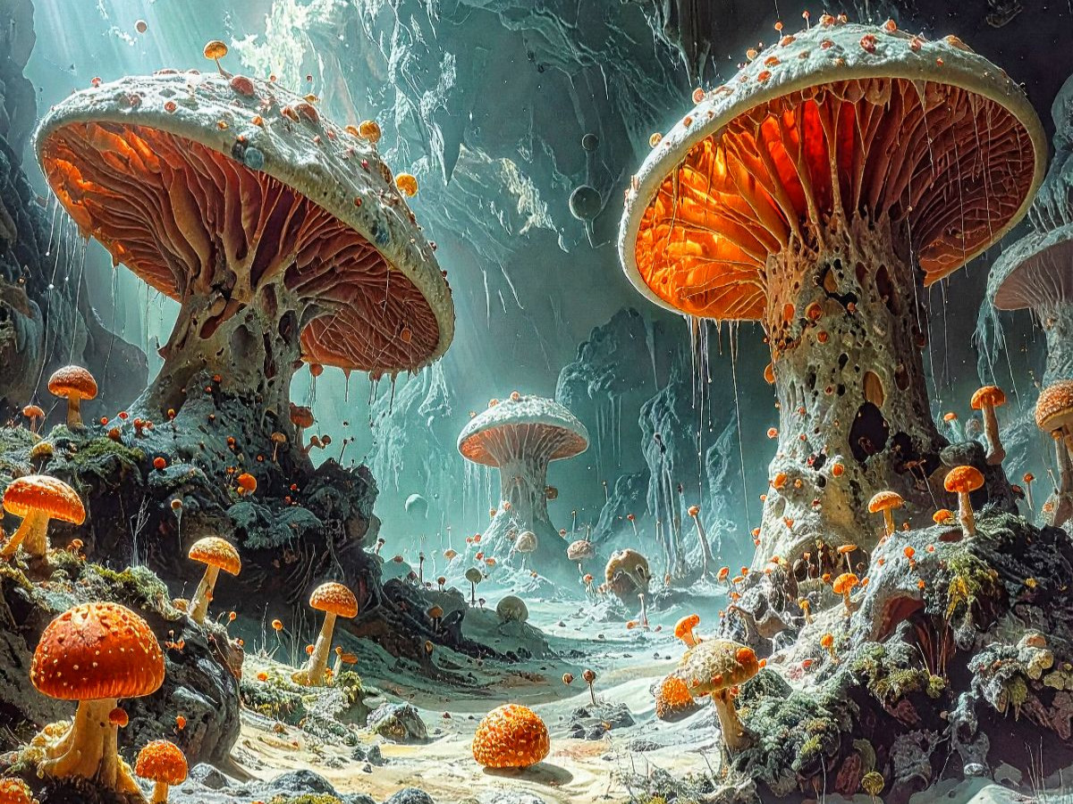 Kathedralen der Tiefe: Wenn die Erde unter dem sanften Leuchten riesiger Kiemen atmet