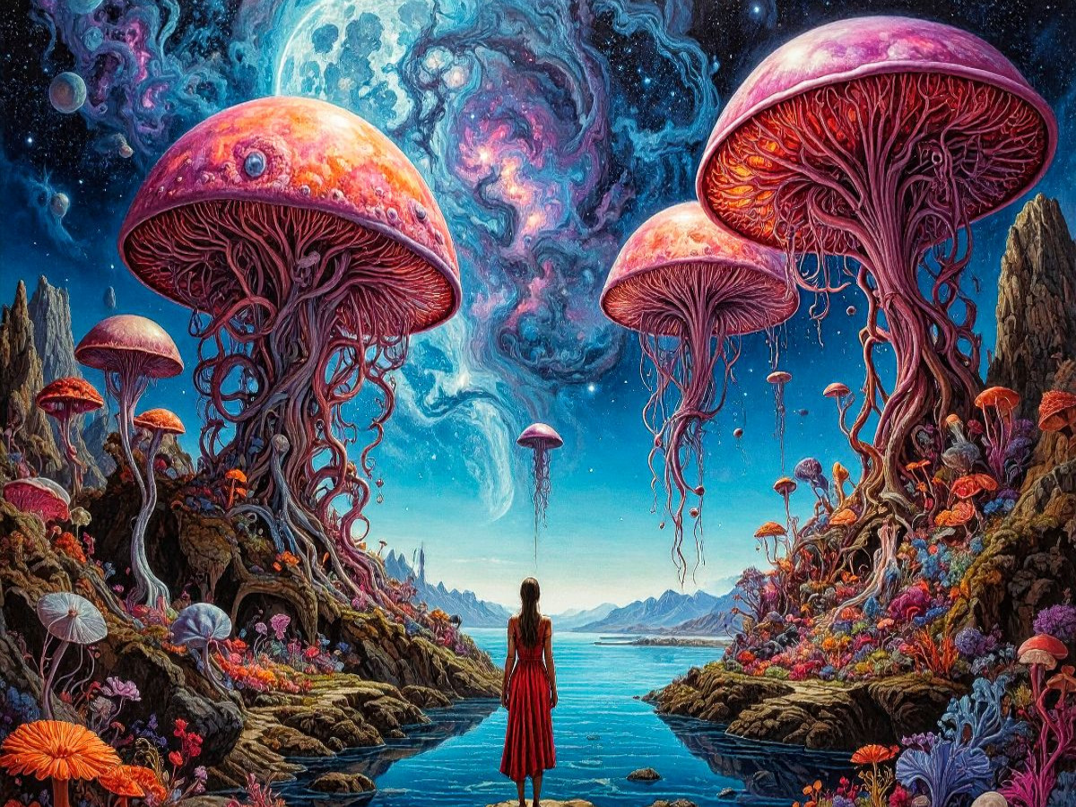 Stille Zwiesprache: Die Begegnung zwischen Mensch und geheimnisvollen Wesen