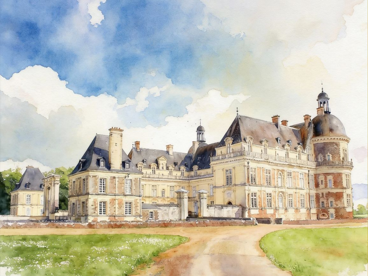 Schloss Goulaine in Frankreich