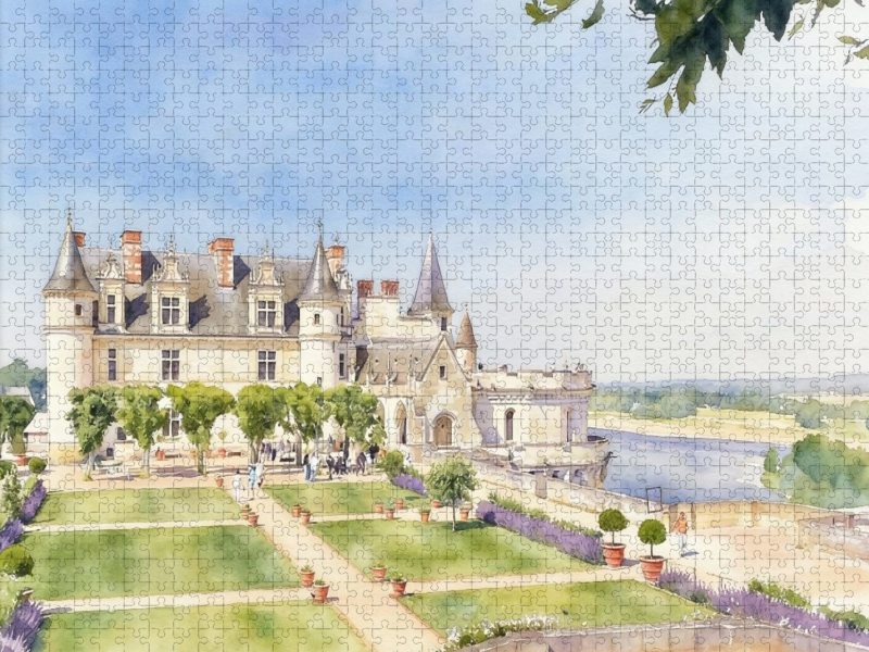 Schloss Amboise in Frankreich