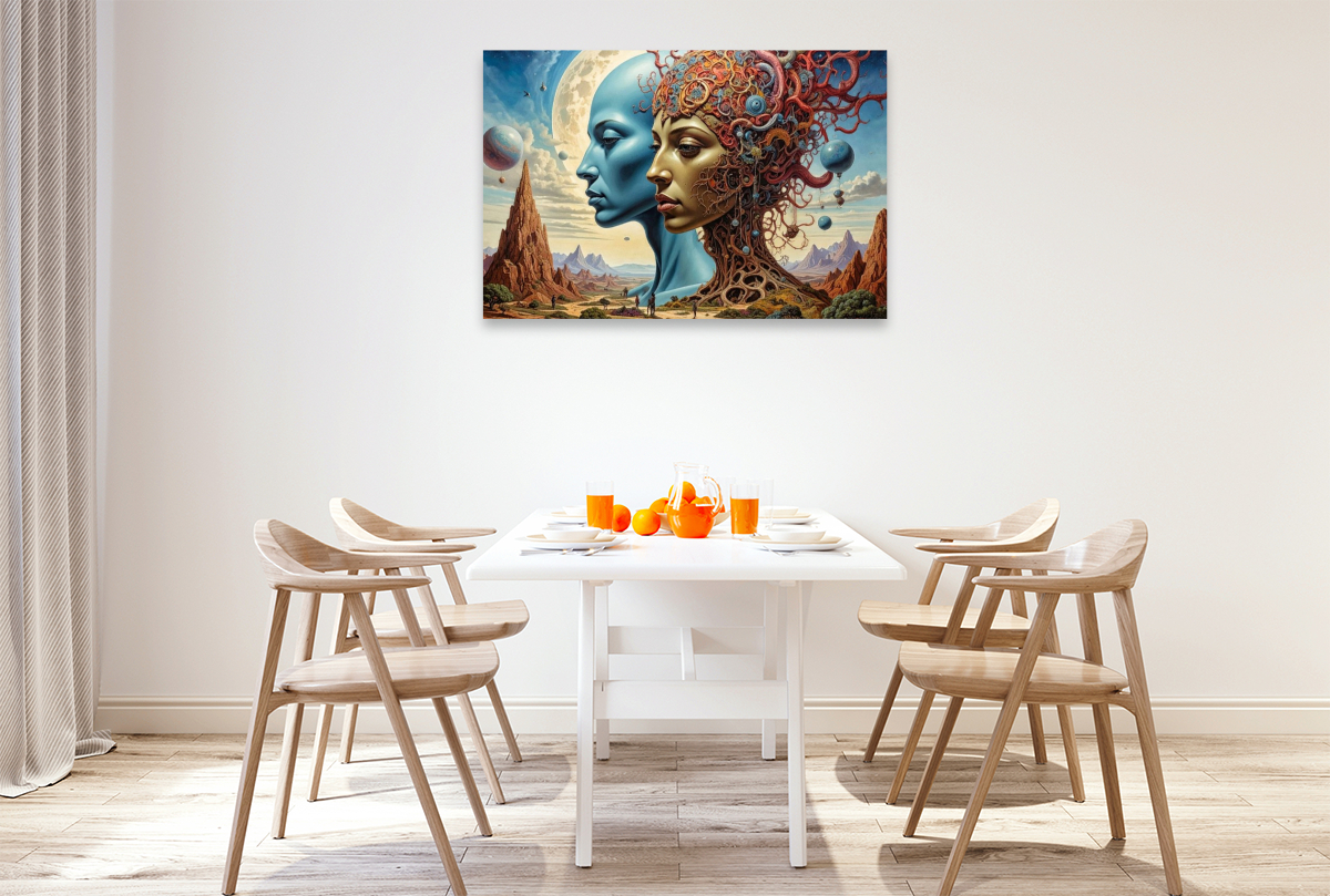 Zweifel: 'Ist das wahr oder ist das ein Spiegelbild?'