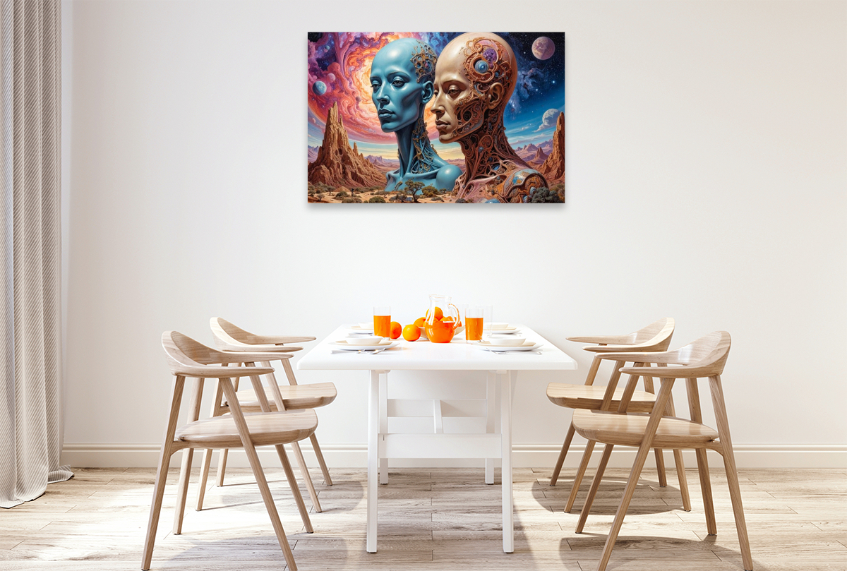 Aufbruch: 'Lass uns die alten gegen neue Farben tauschen.'