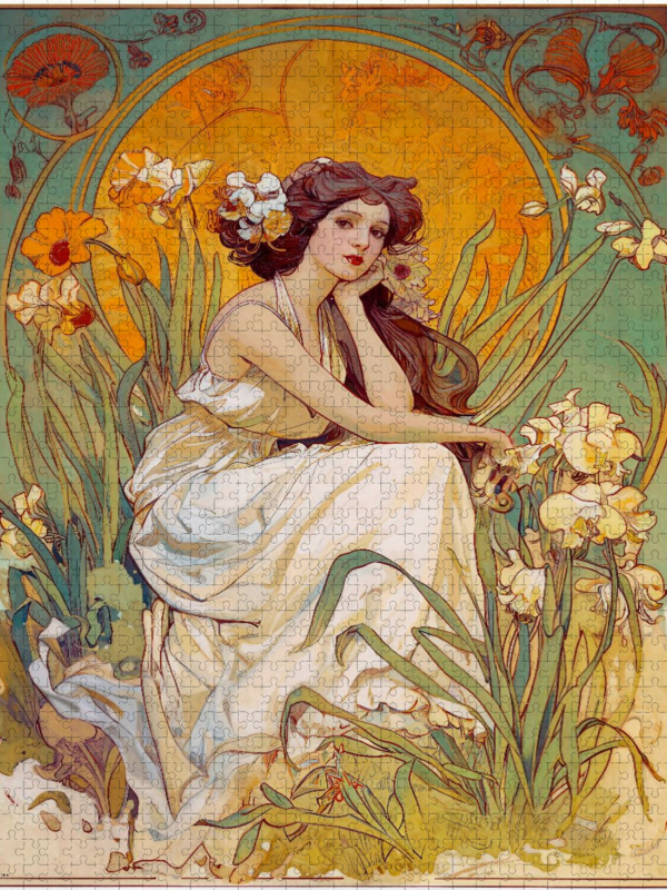 Schönheit im Fluss der Linien