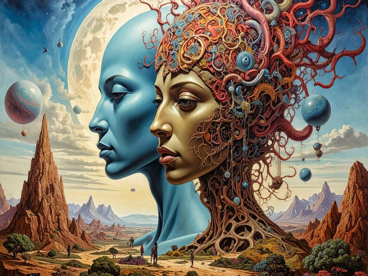 Zweifel: 'Ist das wahr oder ist das ein Spiegelbild?'