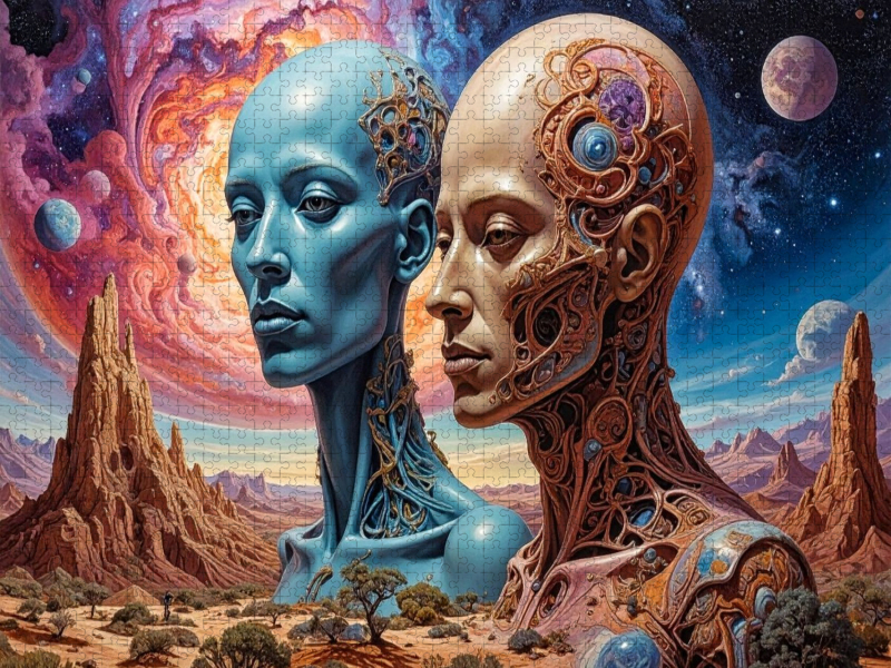 Aufbruch: 'Lass uns die alten gegen neue Farben tauschen.'