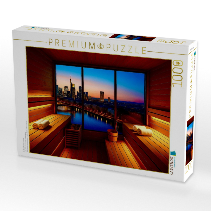 In der Skyline-Sauna