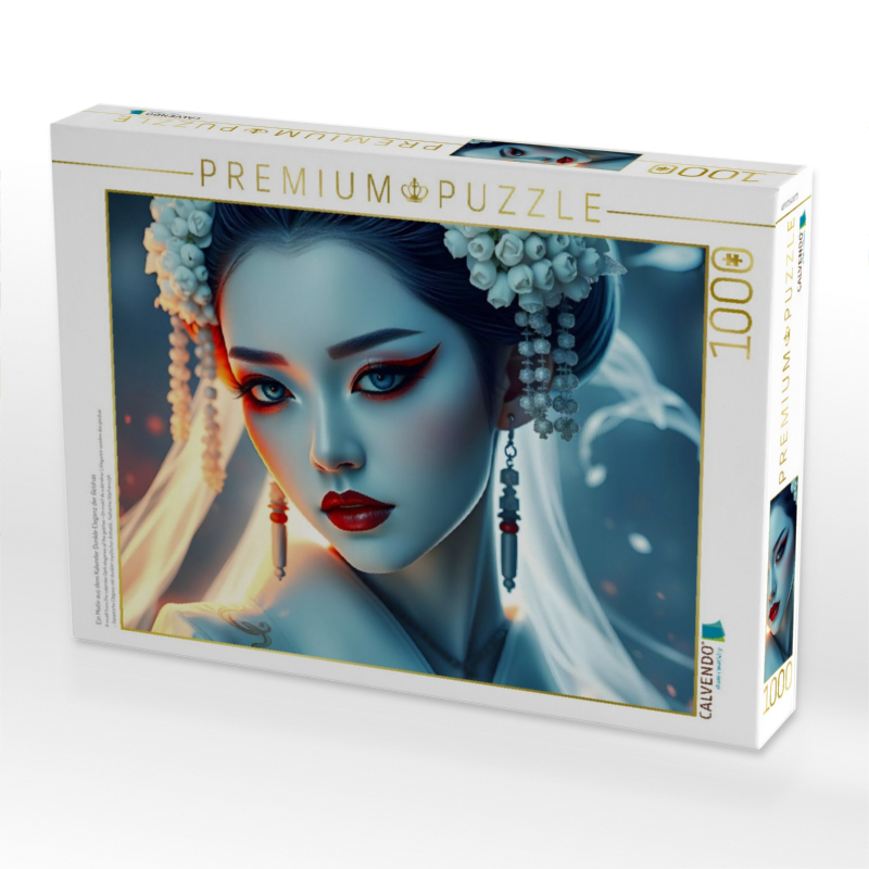 Ein Motiv aus dem Kalender Dunkle Eleganz der Geishas