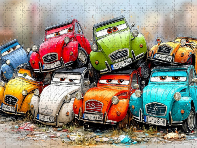 Ist das etwa ein Enten-Schrotthaufen?