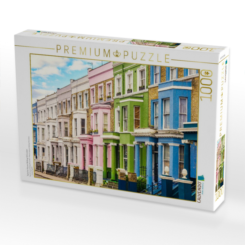 Typische Häuser Notting Hill London