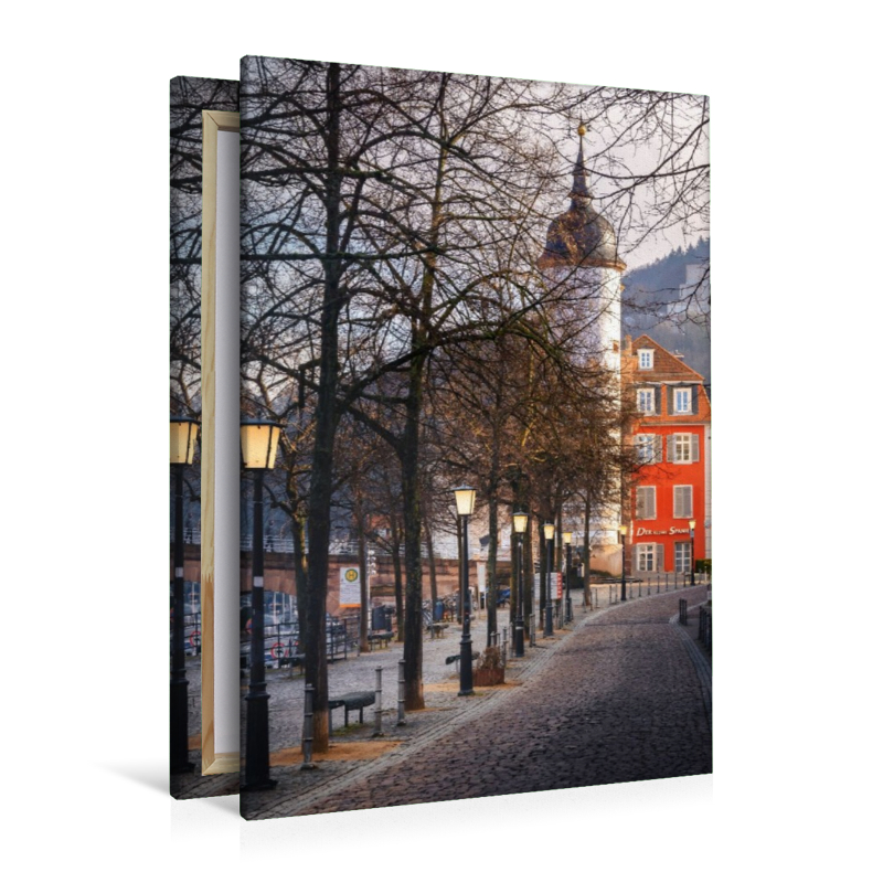 Auffahrt zum Brückentor Heidelberg