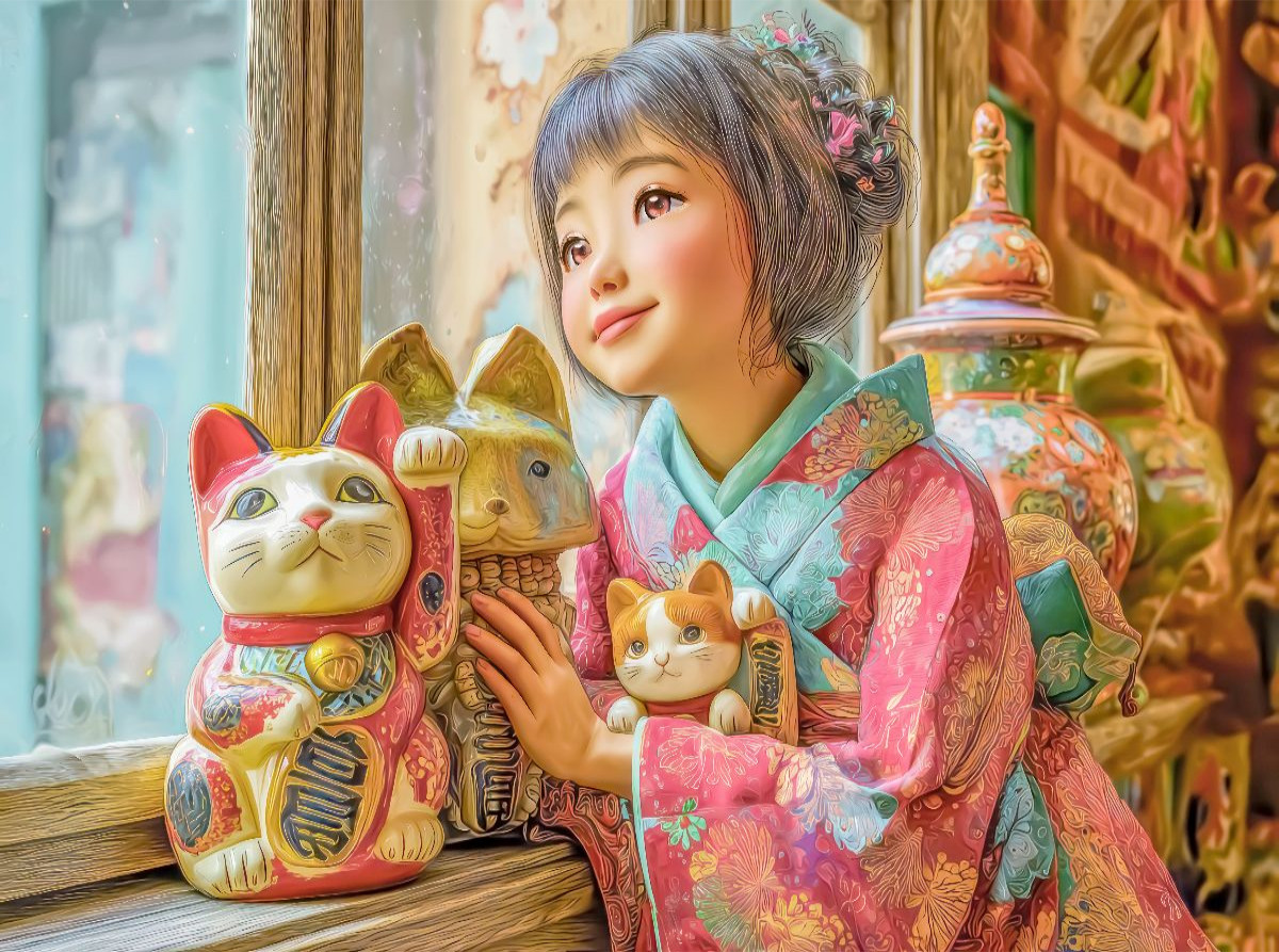 Japanisch inspirierte Werke