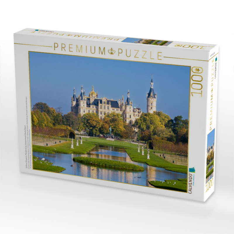 Schloss Schwerin, Mecklenburg-Vorpommern,Deutschland