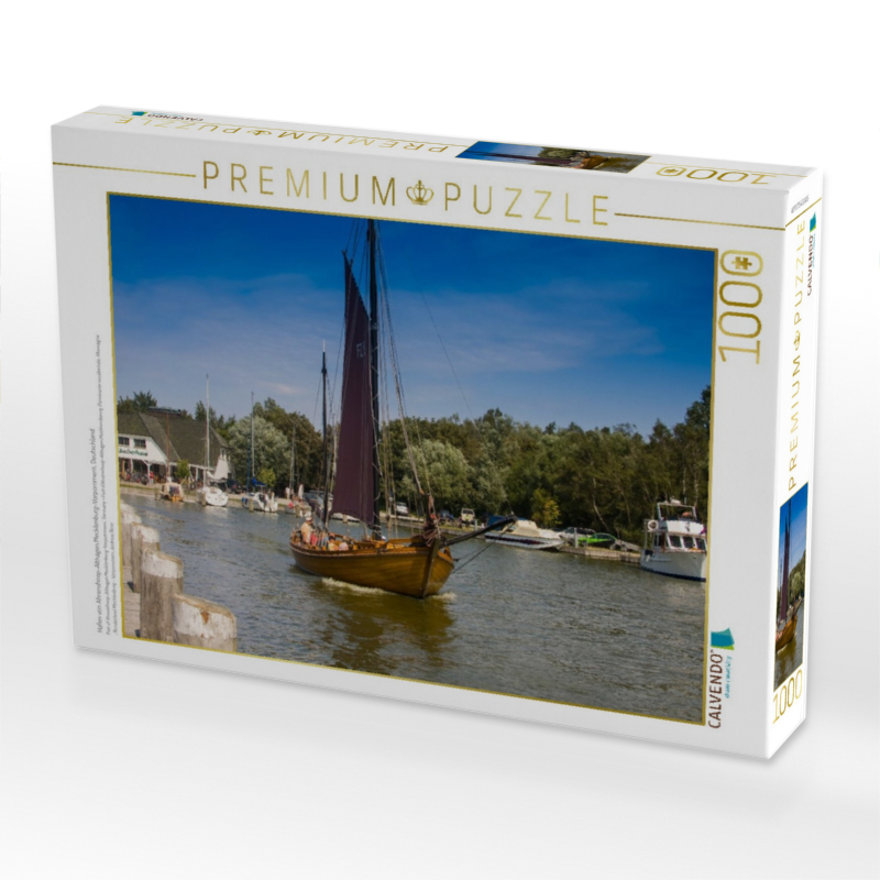 Hafen von Ahrenshoop-Althagen.Mecklenburg-Vorpommern, Deutschland