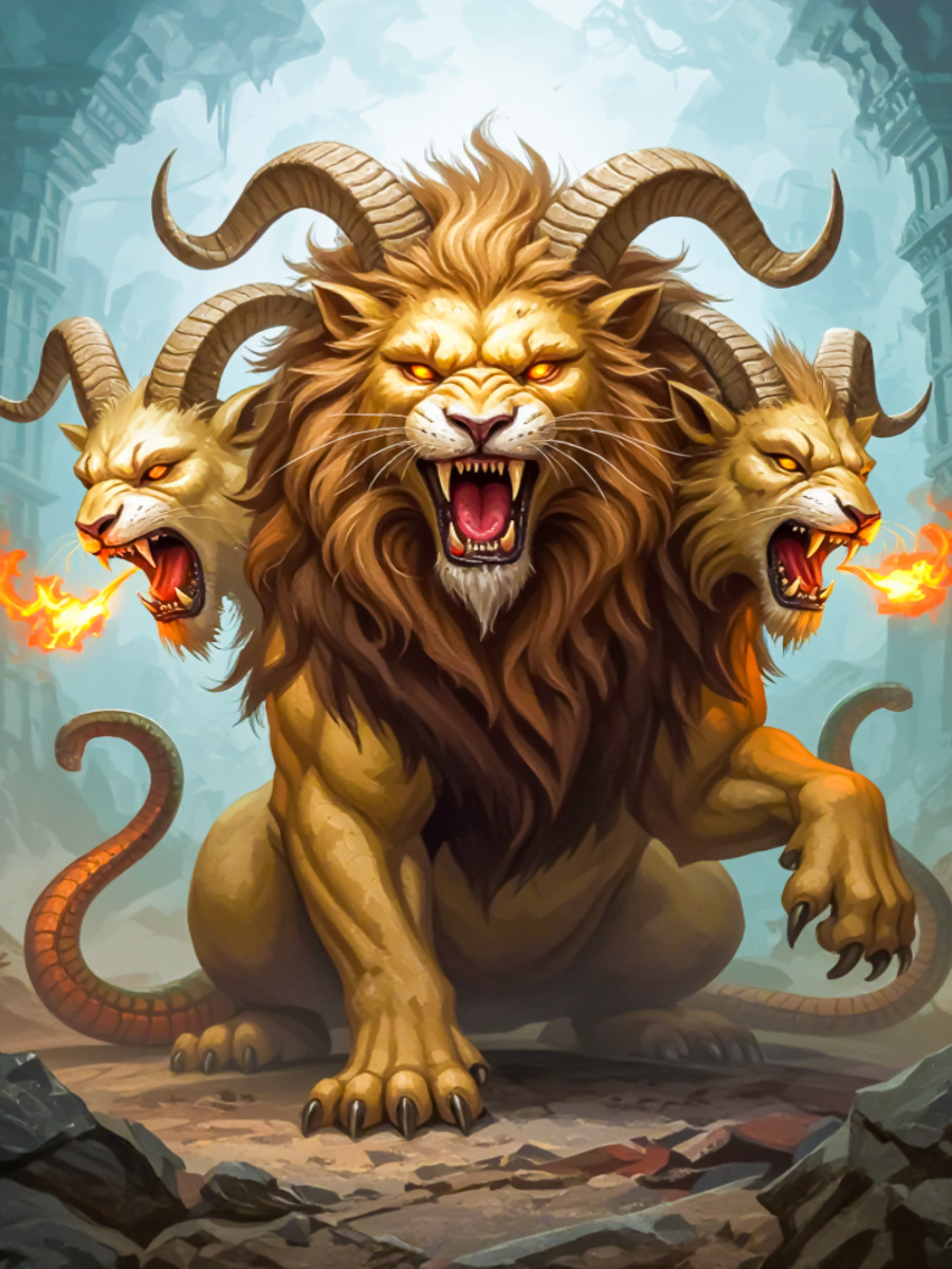 Chimäre, ein Mischwesen