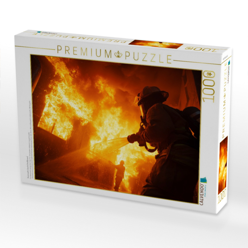 Feuerwehr löscht Großbrand