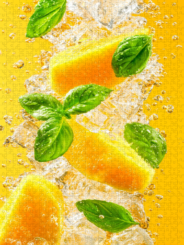 Mango Basilikum Erfrischung