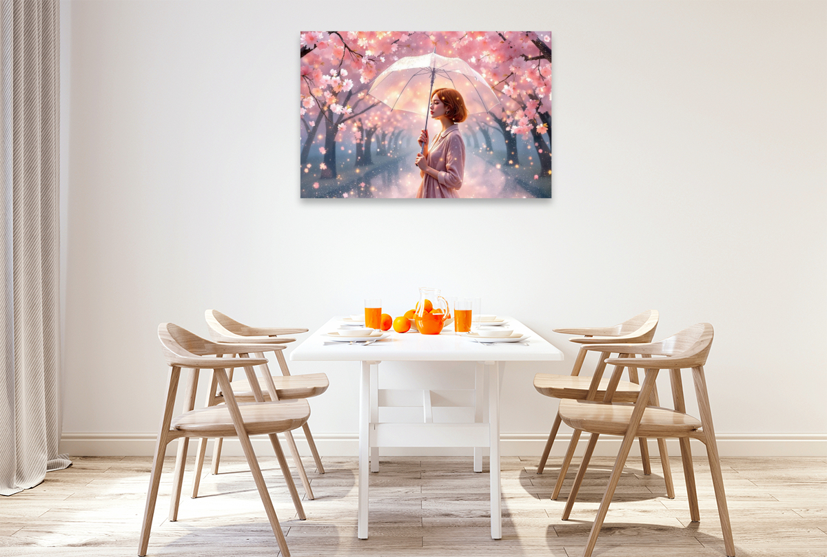 Im Regen spazieren gehen