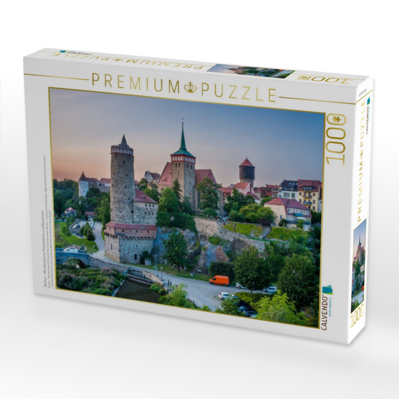 Bautzen - Alte Wasserkunst, Michaeliskirche und Wasserturm