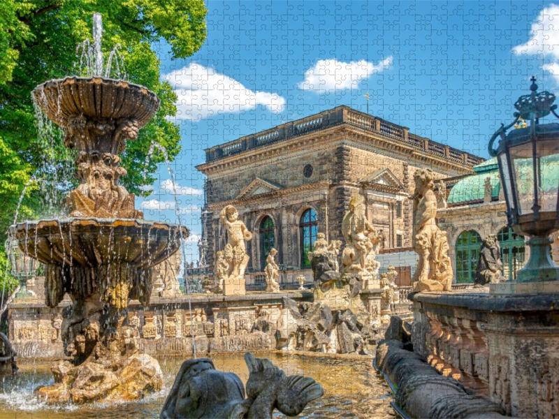 Nymphenbad, Dresdner Zwinger