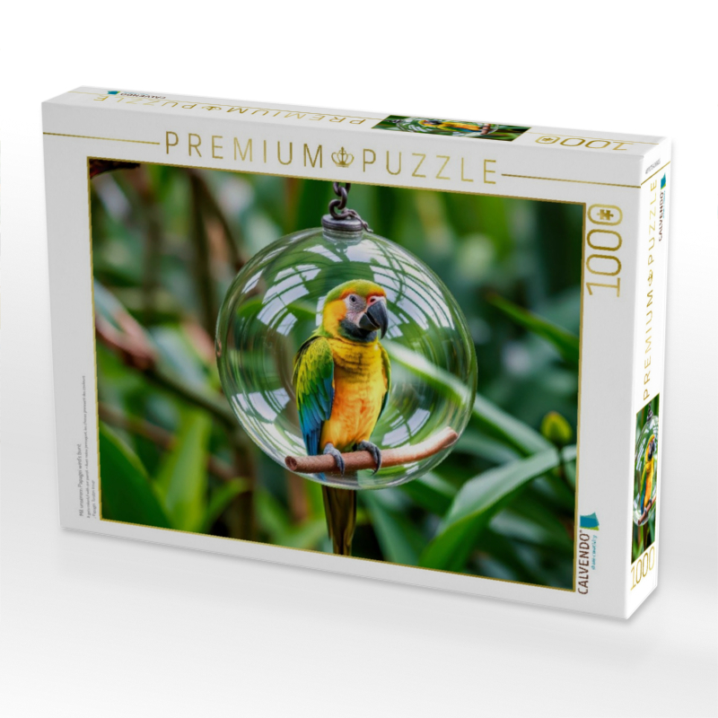 Mit unserem Papagei wird’s bunt.