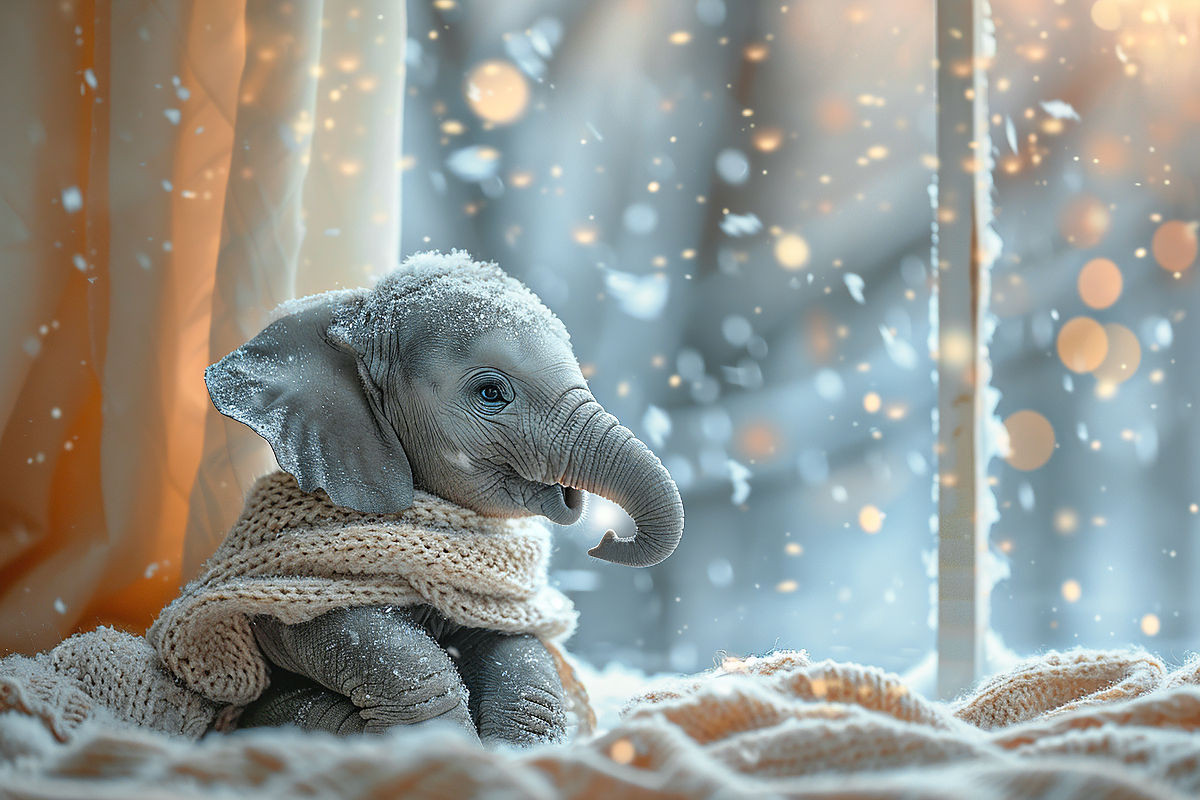 Elefantastisch eingekuschelt