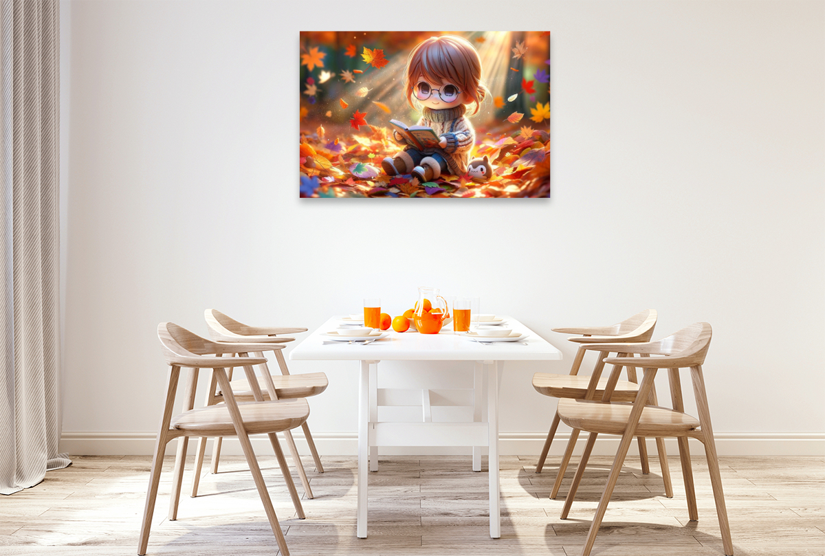 Zwischen bunten Blättern: Ein Herbsttag mit Buc