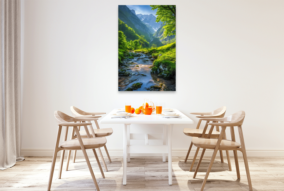 Zwischen Knospen und Grün, erwacht das Leben im Sonnenschein