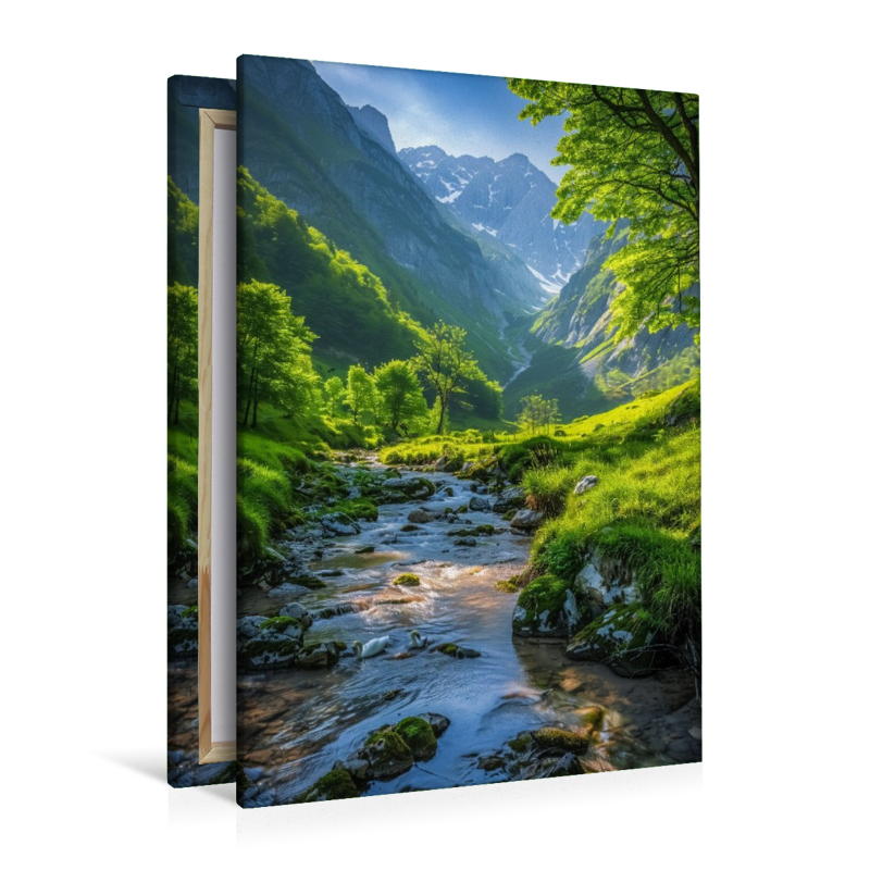 Zwischen Knospen und Grün, erwacht das Leben im Sonnenschein