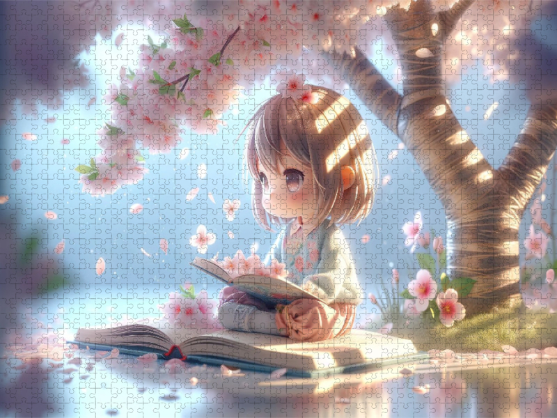 Frühlingsträume unter Kirschblüten: Ein Buch voller Blüten