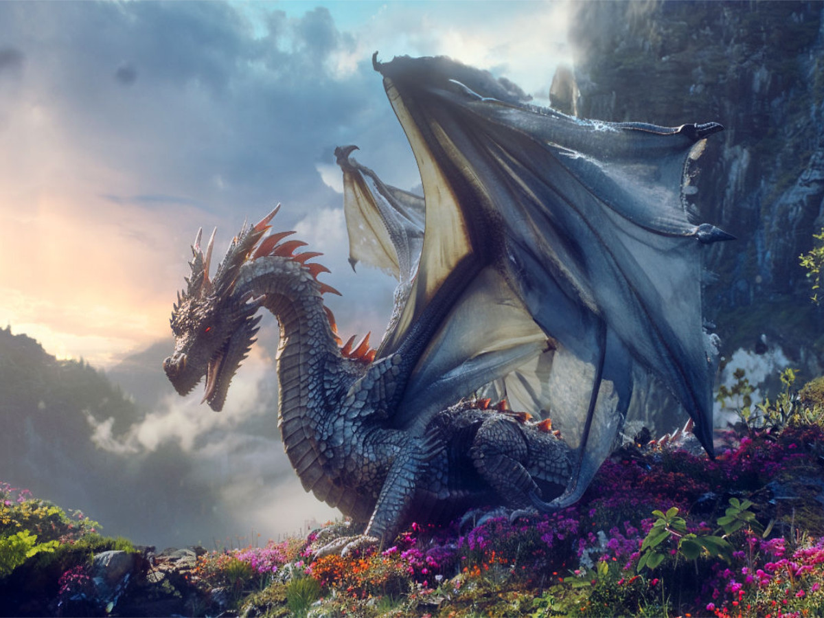 Ein Motiv aus dem Kalender Das Jahr der Drachen