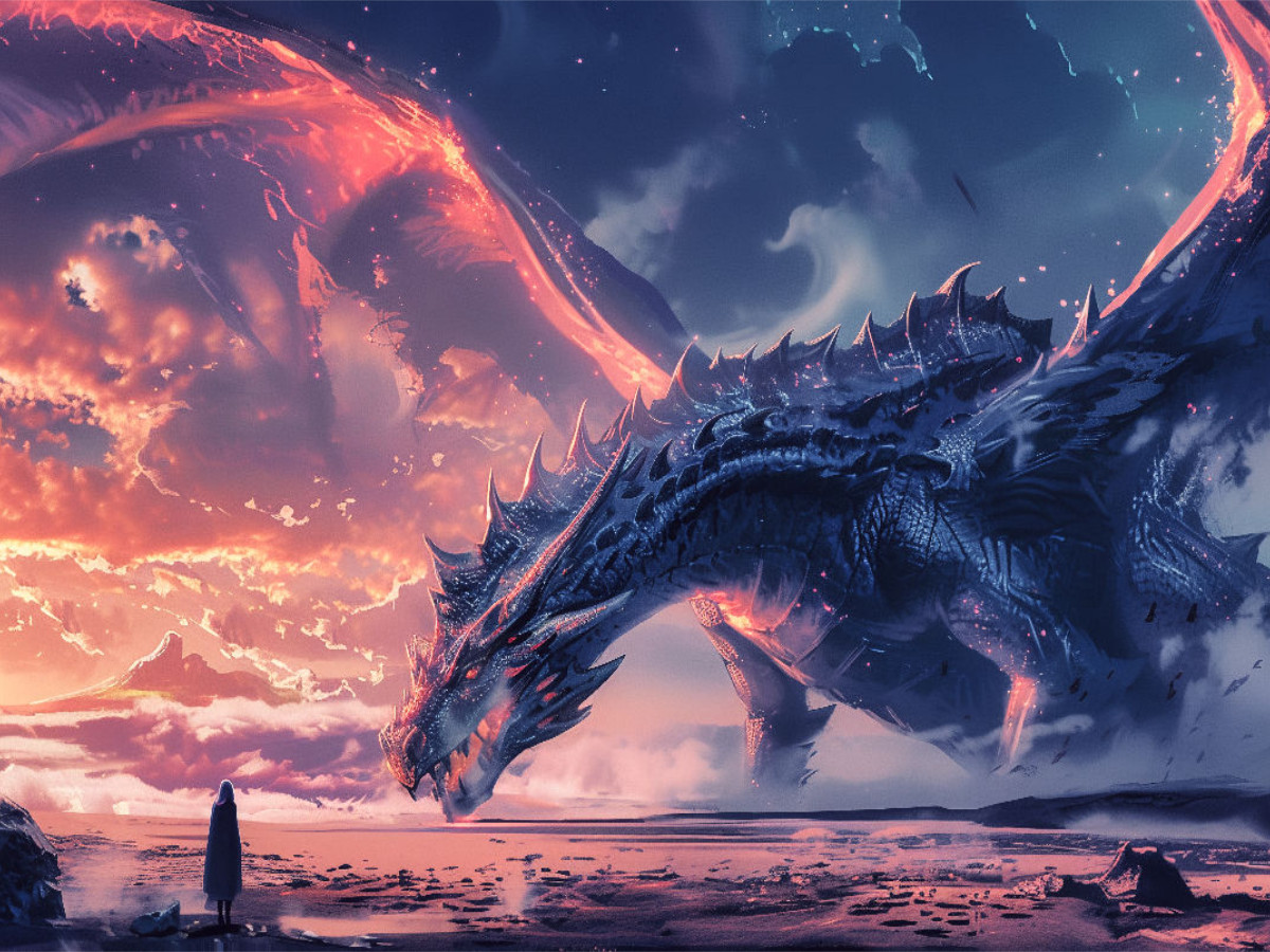 Ein Motiv aus dem Kalender Das Jahr der Drachen