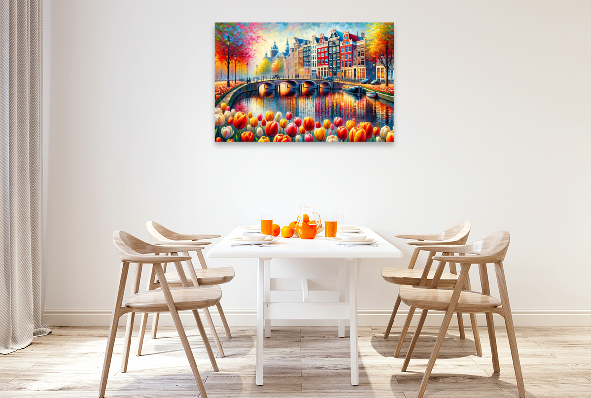 Amsterdams Frühlingserwachen: KI-Kunst in voller Blüte