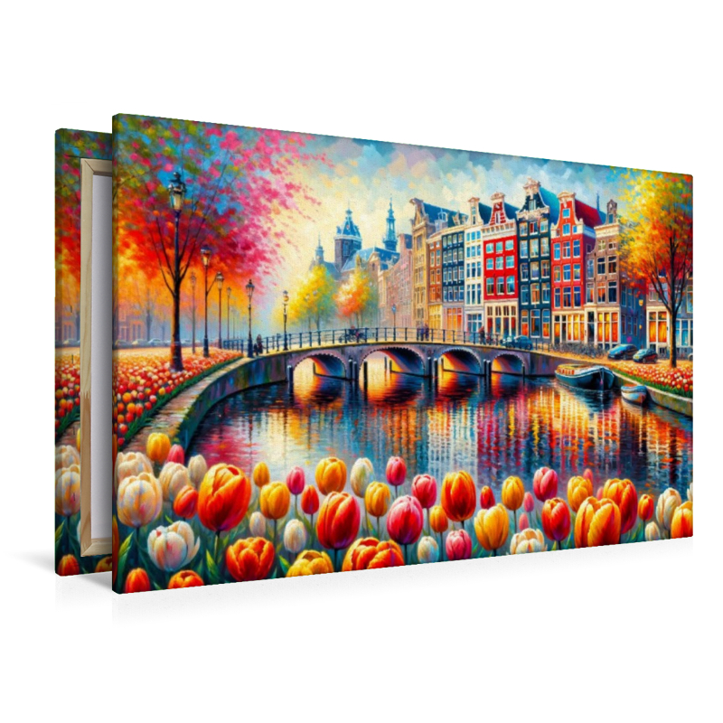 Amsterdams Frühlingserwachen: KI-Kunst in voller Blüte