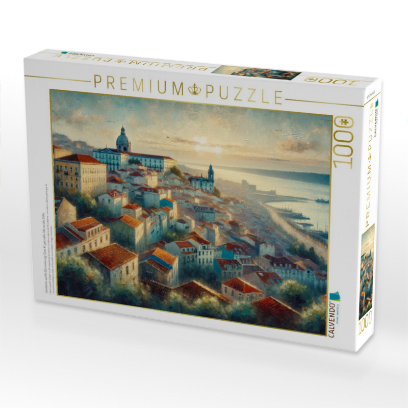 Lissabons sanfte Dämmerung: Eine KI-gemalte Ode an die Stille