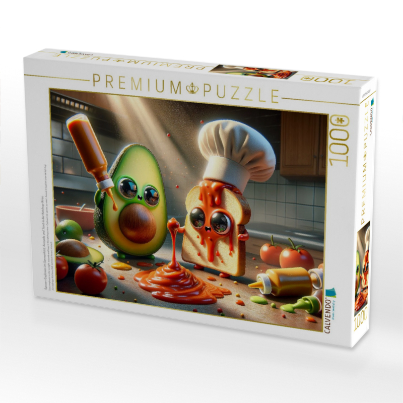 Saucen-Explosion im Sonnenlicht: Avocado und Toast in der Ketchup-Krise