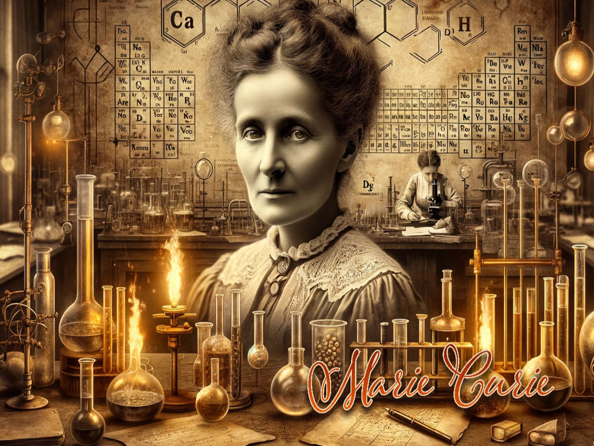 Das Strahlen des Wissens: Marie Curies leuchtende Entdeckungen