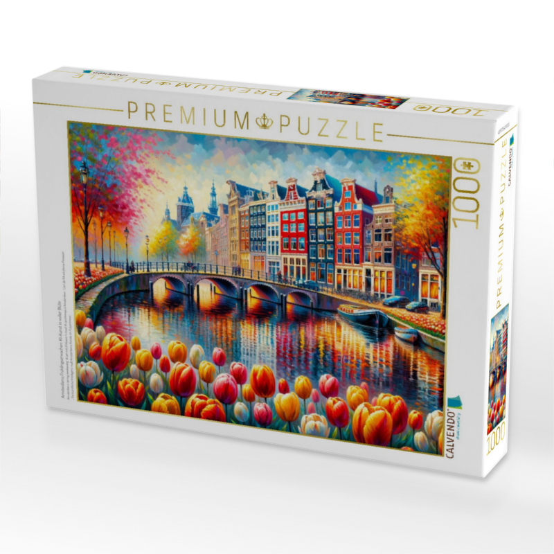 Amsterdams Frühlingserwachen: KI-Kunst in voller Blüte