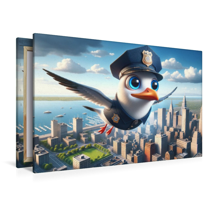 Über den Dächern der Gerechtigkeit: Die Möwenpolizei wacht über die Stadt