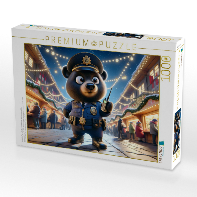 Festliche Patrouille: Der Wächter des Weihnachtsmarktes