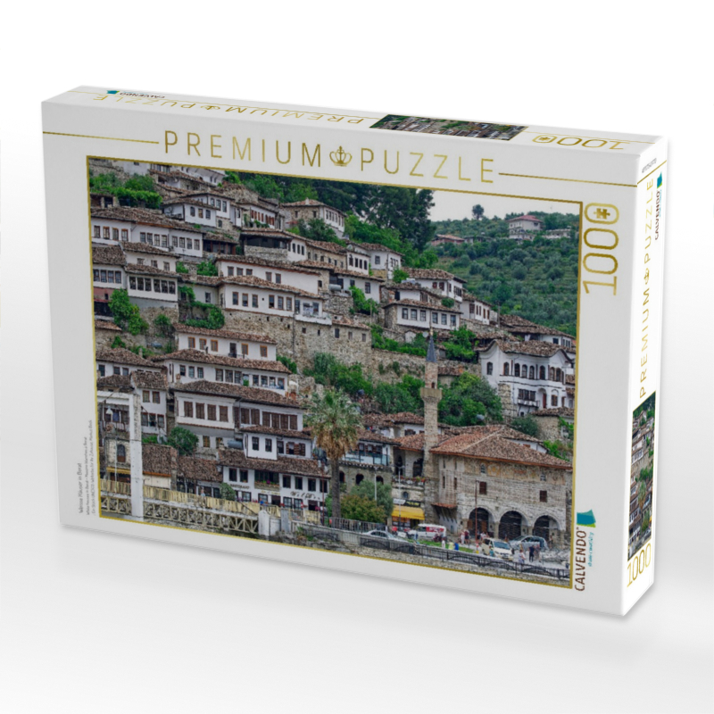 Weisse Häuser in Berat