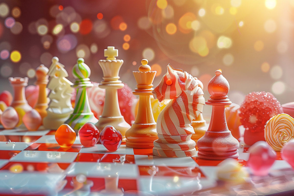 Ein Motiv aus dem Kalender Lecker Schach