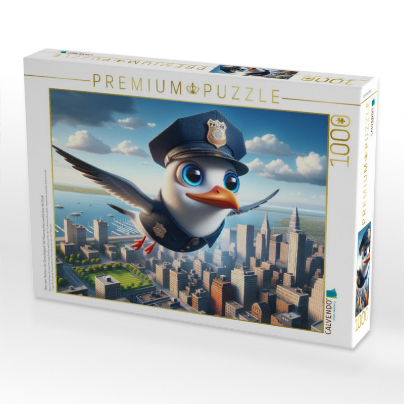 Über den Dächern der Gerechtigkeit: Die Möwenpolizei wacht über die Stadt