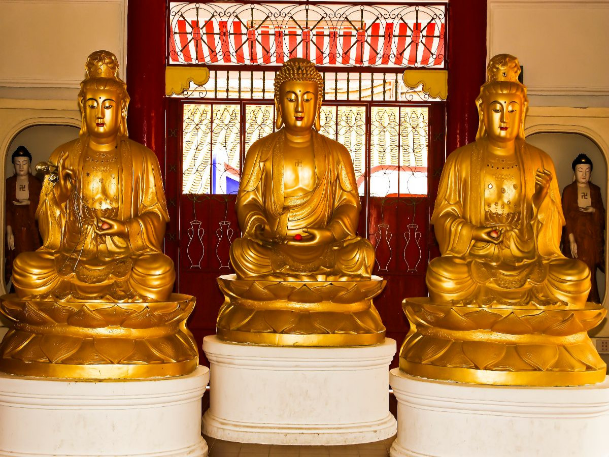 Kek lok si Tempel, PenangMalaysia,Asien